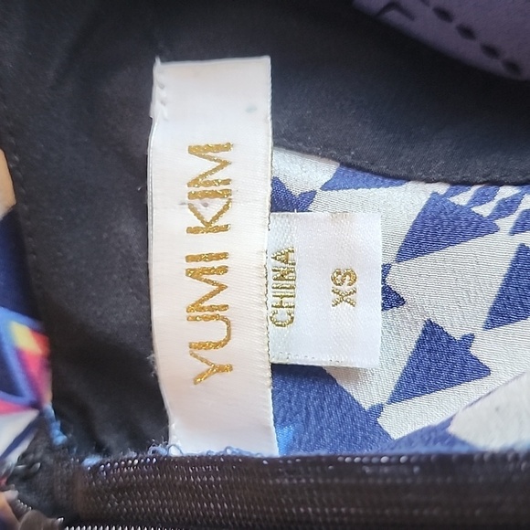 Yummi Kim Night Out Halter Fit and Flare Silk Mini Dress Size XS - Picture 10 of 10